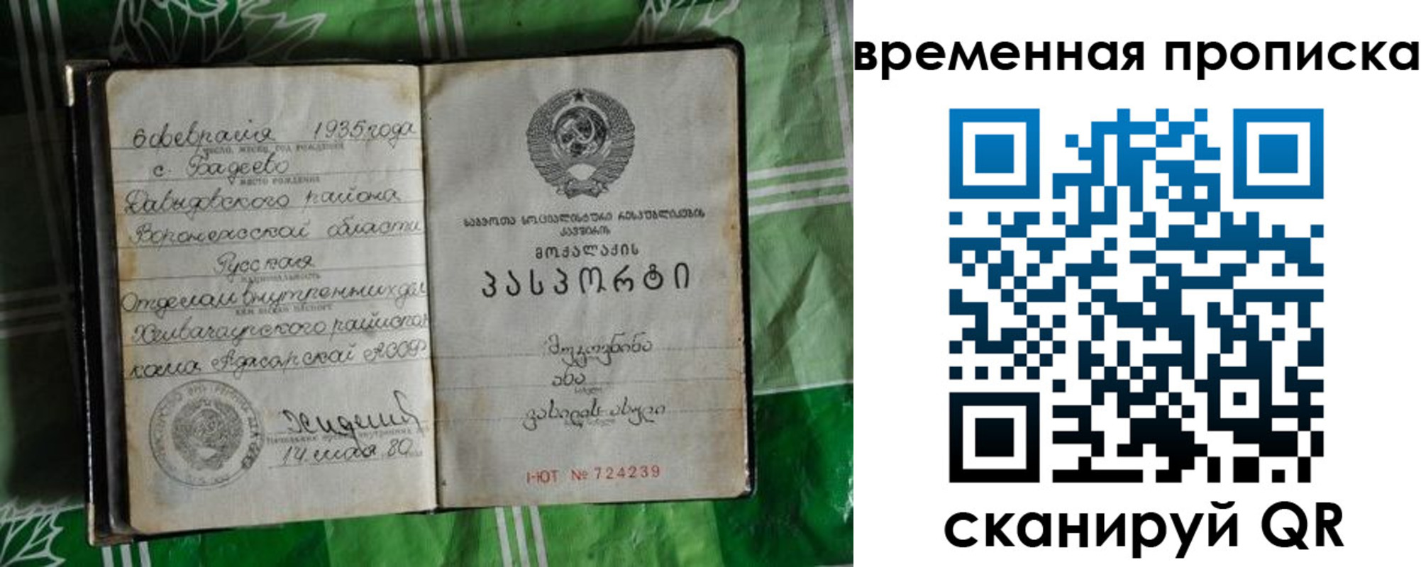 прописка в Пикалёво